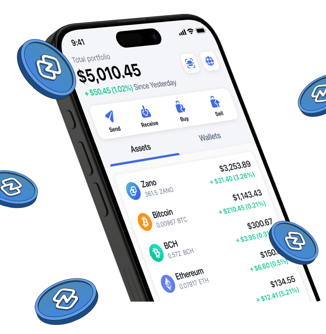 Zano (ZANO) Wallet